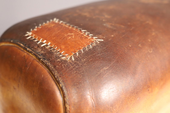 Image 1 of Gymnastic Leather Pommel Horse, Czechoslovakia, 1950’S