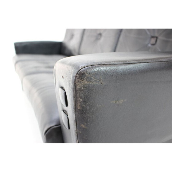 Image 1 of Divano in pelle a 3 posti di metà secolo, Germania anni '60