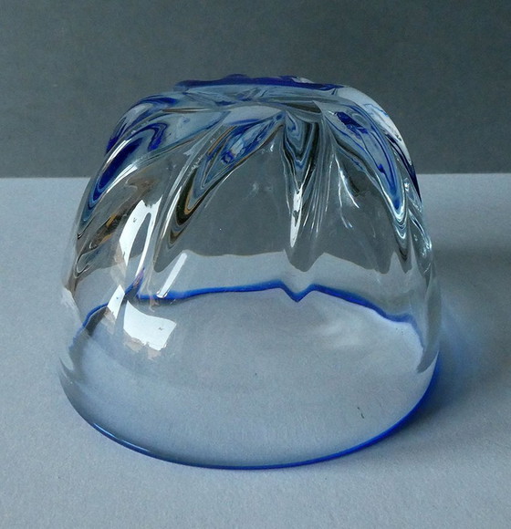 Image 1 of Crystal bowl by Orrefors, design Eva Englund, Sweden 1970s