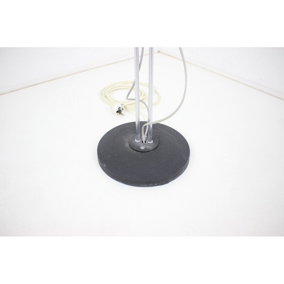 Image 1 of Lampada da terra rossa vintage di Lidokov, Cecoslovacchia, anni '60