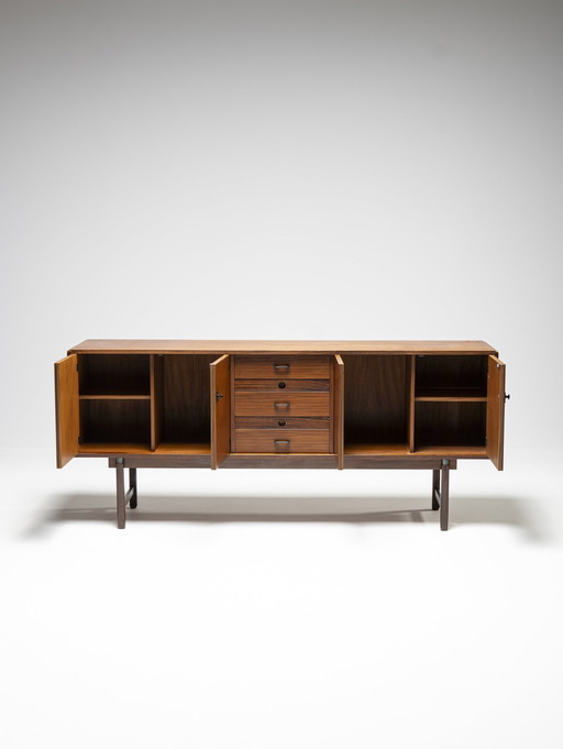 "Selex" Sideboard By Barovero Torino, Italy 1960S