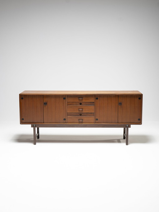 "Selex" Sideboard By Barovero Torino, Italy 1960S