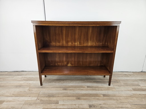 Walnut Feather Bookcase From The 1940S