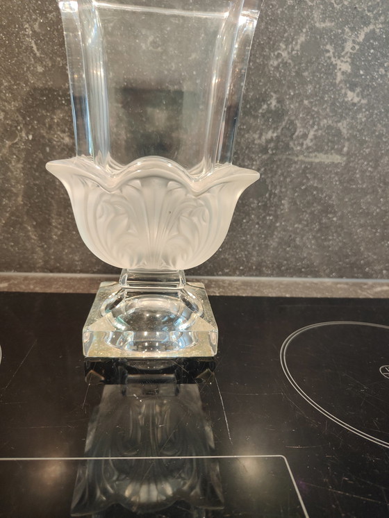 Image 1 of Florero de cristal jarron coleccion vase