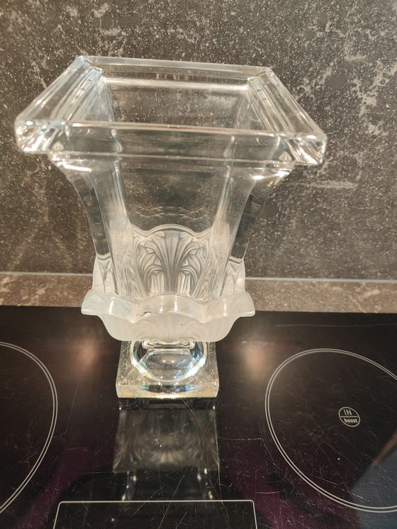 Image 1 of Florero de cristal jarron coleccion vase