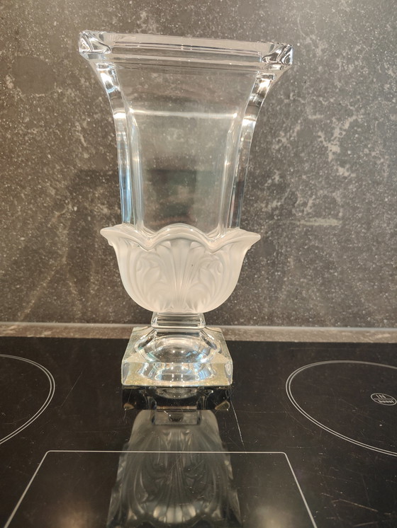 Image 1 of Florero de cristal jarron coleccion vase