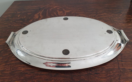 Image 1 of Silver Tray Art Deco