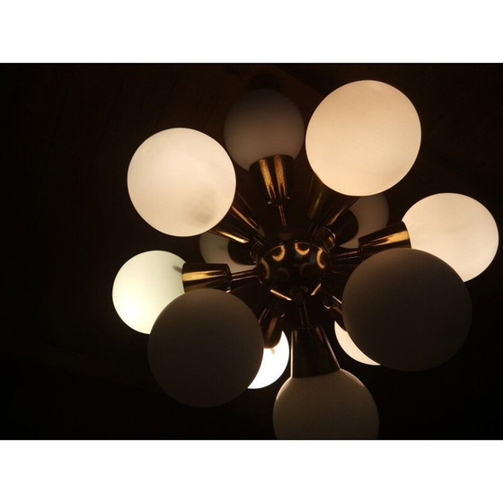 Image 1 of Vintage Sputnik Chandelier - 1970s