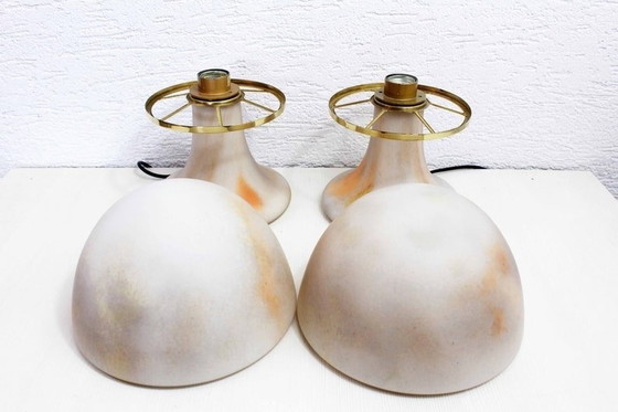 Image 1 of 2X Limburg “Mushroom” Lamp