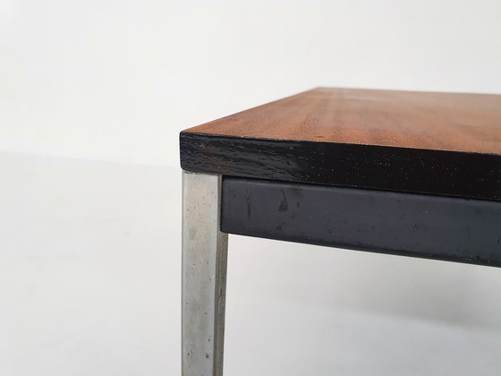 Image 1 of Minimalistic Dutch design coffee table attrb to Gispen