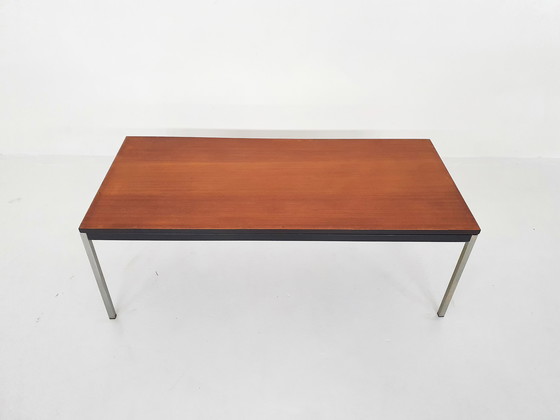 Image 1 of Minimalistic Dutch design coffee table attrb to Gispen