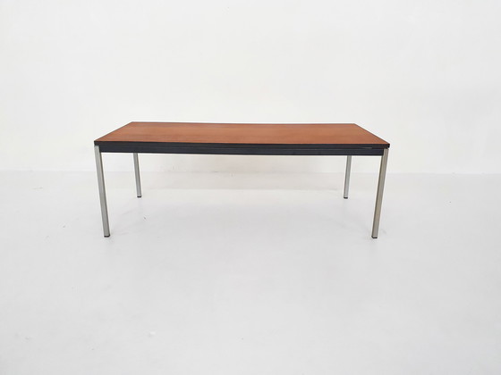 Image 1 of Minimalistic Dutch design coffee table attrb to Gispen