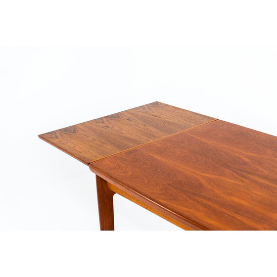 Image 1 of Vintage extendable teak dining table by Grete Jalk for Glostrup, Denmark 1960