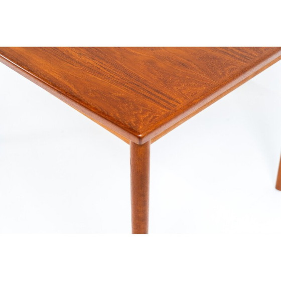 Image 1 of Vintage extendable teak dining table by Grete Jalk for Glostrup, Denmark 1960