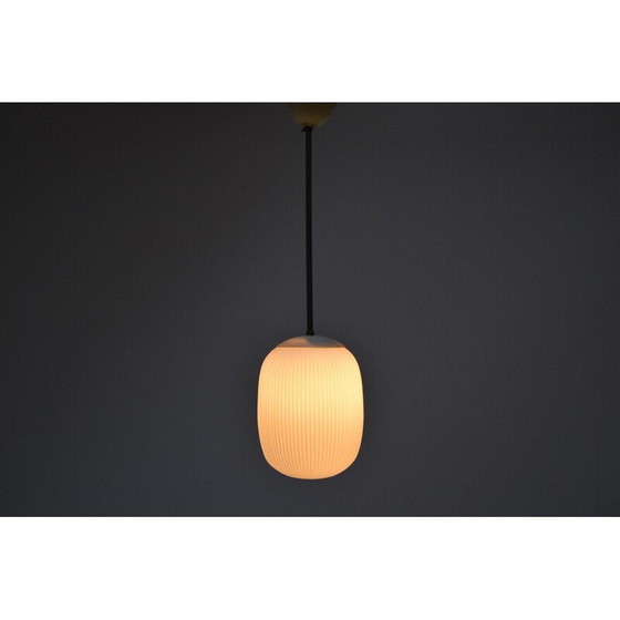 Image 1 of Mid-century Glass Pendant 1950s