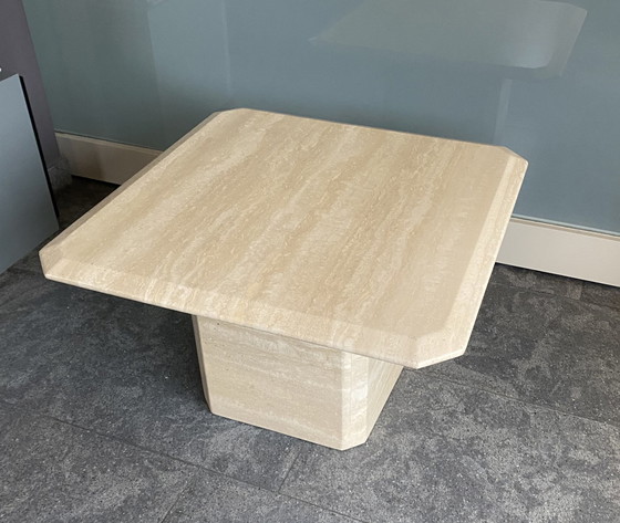 Image 1 of Travertine Coffee Table Or Side Table