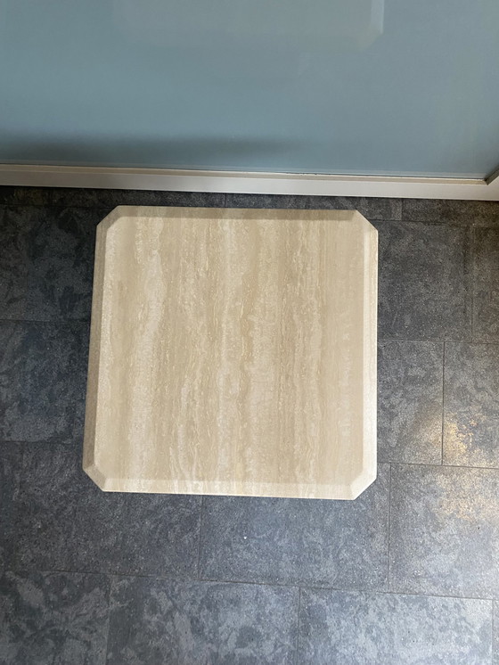 Image 1 of Travertine Coffee Table Or Side Table