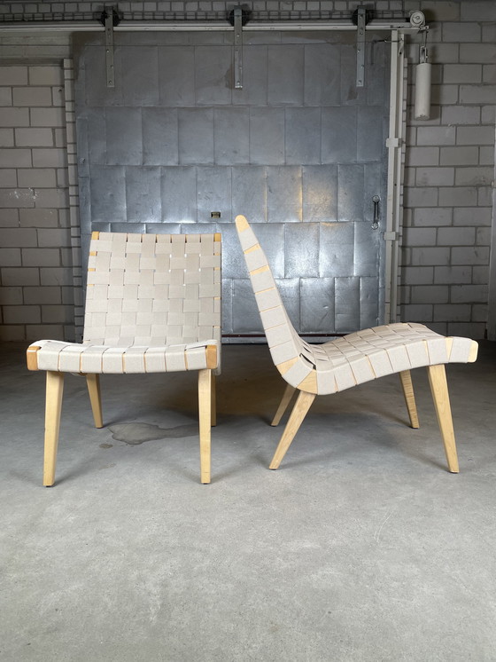 Image 1 of 2x Knoll Risom lounge chair