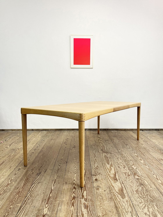 Image 1 of Extendable Oak Dining Table by H.W. Klein for Bramin