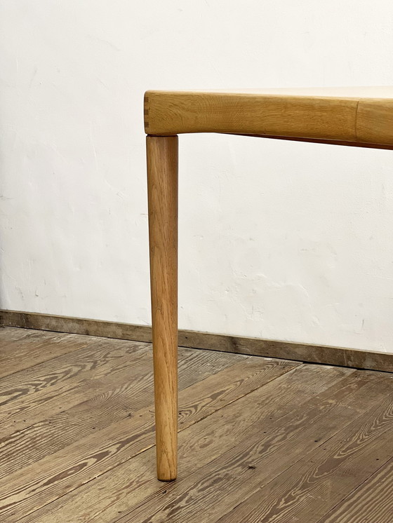 Image 1 of Extendable Oak Dining Table by H.W. Klein for Bramin