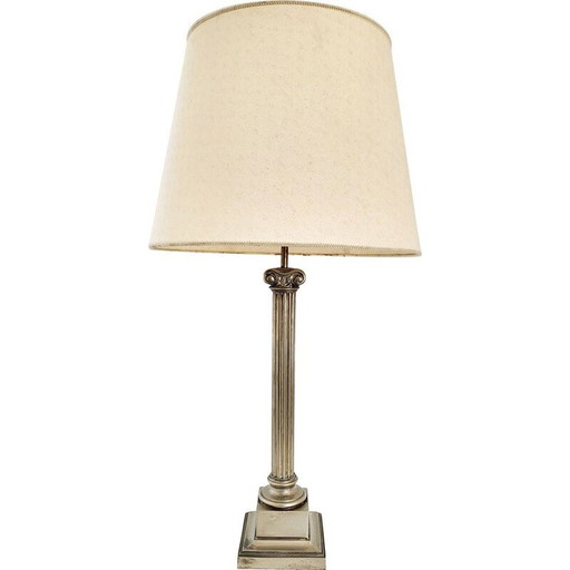 Vintage ionic column lamp, 1970