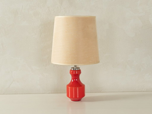 70S Table Lamp With Glass Base