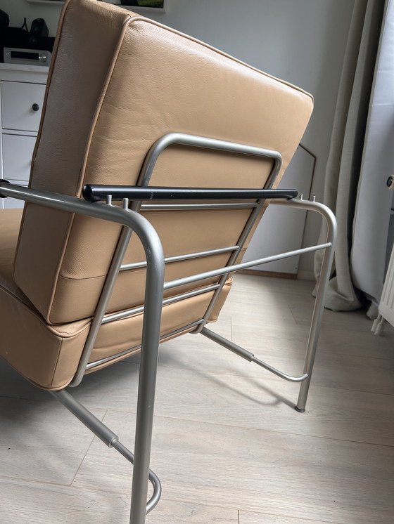 Image 1 of Fauteuil inclinable Harvink en cuir