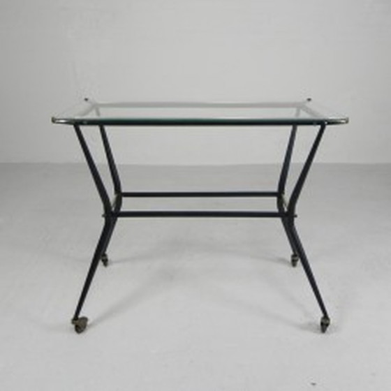 Image 1 of Rama Serving Trolley Side Table - 1950s