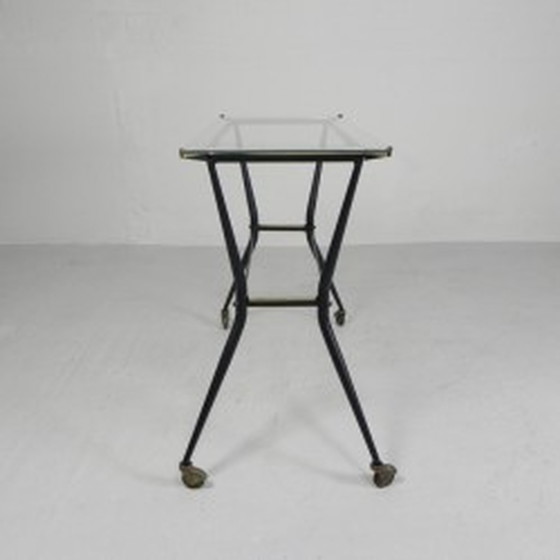 Image 1 of Rama Serving Trolley Side Table - 1950s