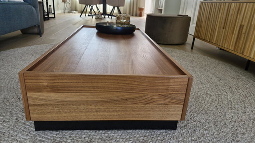 VT Wonen Block Coffee Table Walnut Veneer