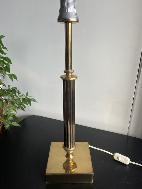 Image 1 of Vintage Volmer Table Lamp Brass