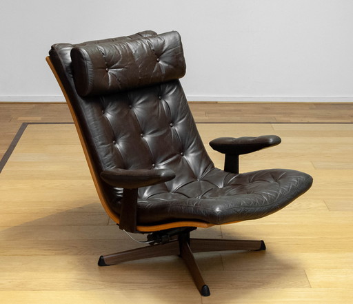 1960 Göte Möble fauteuil pivotant 'Delfin'