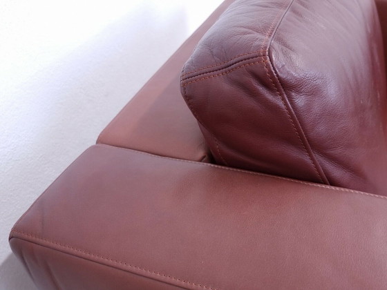 Image 1 of Walter Knoll Foster armchair 503 Brown designer armchair leather armchair unique seat