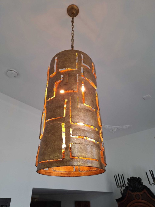 Leclerq & Bouwman Pendant Lamp Pablo Cylinder Bronze