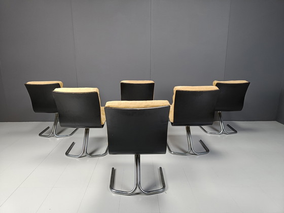 Image 1 of Space age dining chairs, set of 6, 1970s