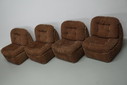 Vintage 70s crawling chair / elements sofa