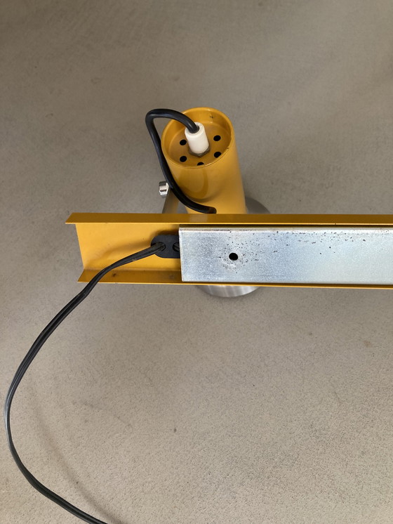 Image 1 of Vintage Yellow Spots With Aluminium Shade