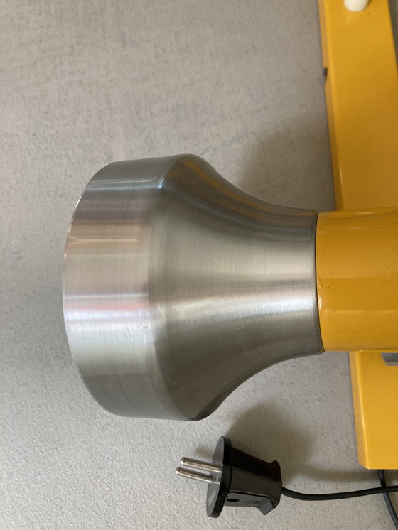 Image 1 of Vintage Yellow Spots With Aluminium Shade