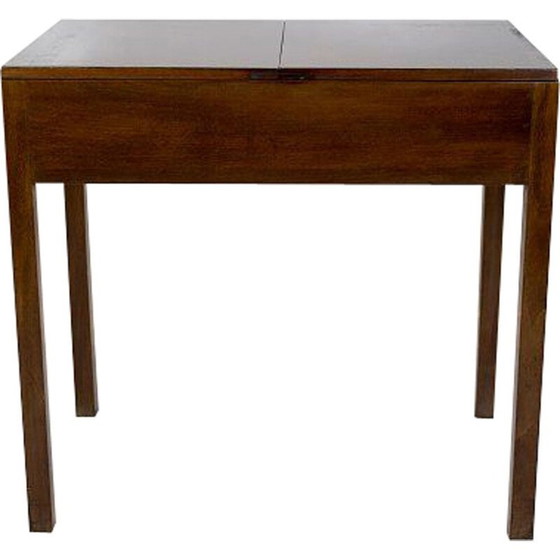 Image 1 of Vintage Sewingworking table of mahogany 1940s