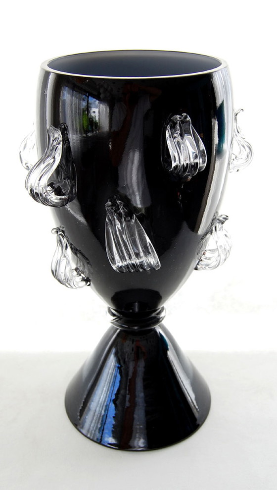 Image 1 of Richard Rooze for Oljos Glass | Super Cup 'Falling Leaves'