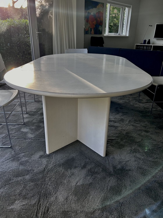 Image 1 of Arco Design Dining Table Meeting Table Multiple With 6 Arco Design Chairs