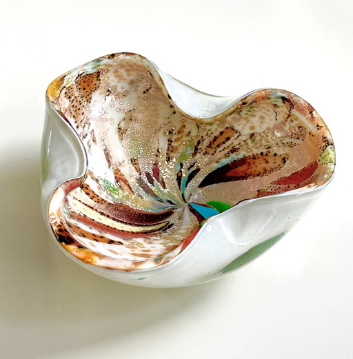 Handcrafted Glass Vide-Poche / Ashtray