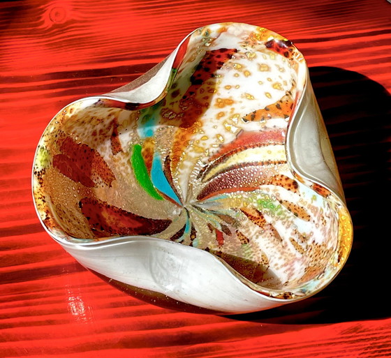 Image 1 of Handcrafted Glass Vide-Poche / Ashtray