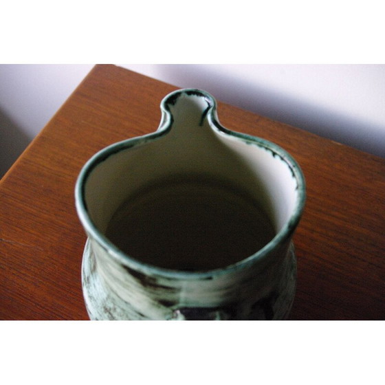 Image 1 of Vintage ceramic pitcher by Jacques Blin, 1950