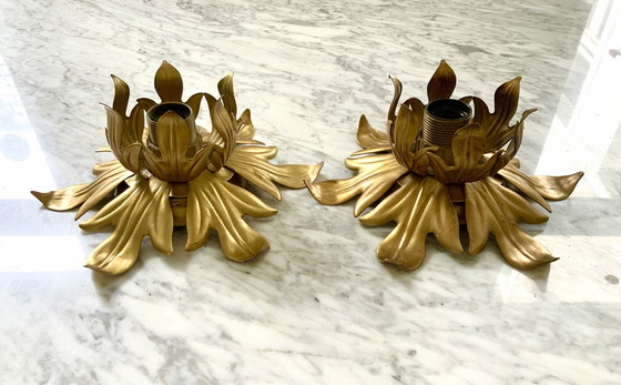 Image 1 of 2x Florentine wall lights