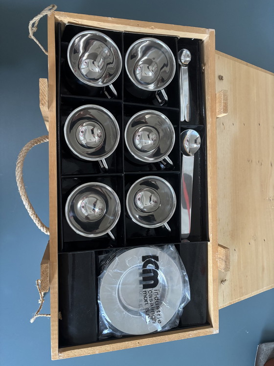 Image 1 of Set of 6 Sergio Asti ICM Espresso Cups