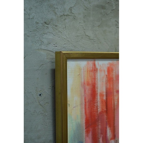 Image 1 of Vintage oil on canvas Ballerinas by Gertrud Wråke-Lindqvist, Sweden 1970s