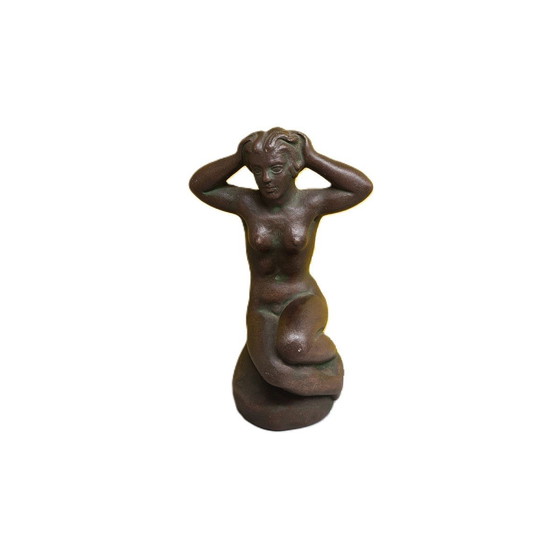 Image 1 of Statuetta danese d'epoca di L. Hjorth, Sirena, anni '50