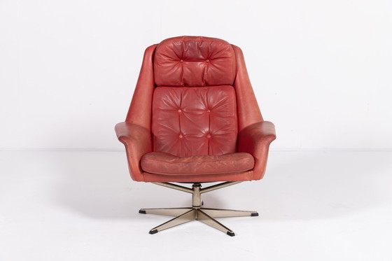 Image 1 of 1970'S Vintage Danish Design Lounge Chair From Bramin By Henry W. Klein 