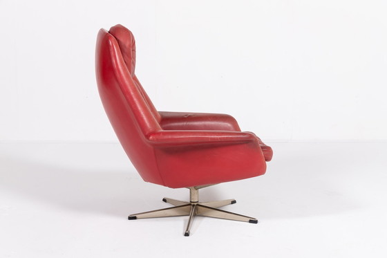 Image 1 of 1970'S Vintage Danish Design Lounge Chair From Bramin By Henry W. Klein 